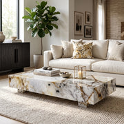 Orvian Auric Eclipse Quartzite Coffee Table