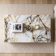 Orvian Auric Eclipse Quartzite Coffee Table