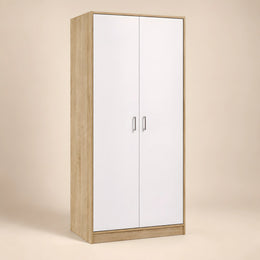 Otlona 2 Door Wooden Wardrobe