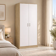 Otlona 2 Door Wooden Wardrobe