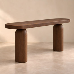 Ovomoly Wooden Console Table