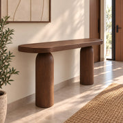 Ovomoly Wooden Console Table