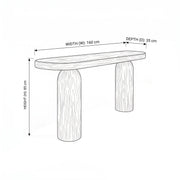 Ovomoly Wooden Console Table