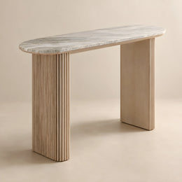 Panorika Marble Console Table