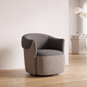 Penovy Grey & Beige Modern Manicure Chair