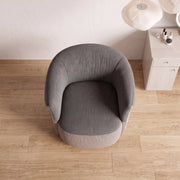 Penovy Grey & Beige Modern Manicure Chair