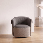 Penovy Grey & Beige Modern Pedicure Chair