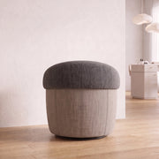 Penovy Grey & Beige Modern Pedicure Chair