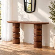 Pillarosy Wooden Console Table