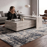 Vero Pearl Travertine Coffee Table