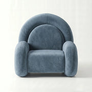 Pulpini Dusty Blue Velvet Pedicure Chair