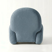 Pulpini Dusty Blue Velvet Pedicure Chair