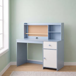 Questi Kids Study Desk with Cork Board & Storage
