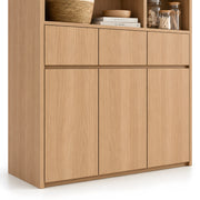 Ralonary Wooden Hutch Storage Cabinet