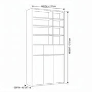 Ralonary Wooden Hutch Storage Cabinet