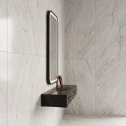 Reflectora Black LED Salon Mirror