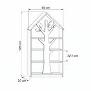 Rootly Kids Bookcase with Tree Design