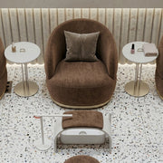 Roundara Brown Pedicure Chair