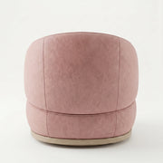 Roundara Pink Velvet Pedicure Chair