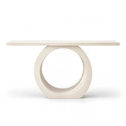 Roundola Wooden Console Table