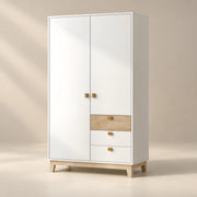 Saklonia 2 Door Wooden Wardrobe