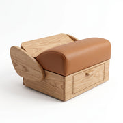 Sandila Tan Pedicure Footrest