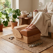 Sandila Tan Pedicure Footrest