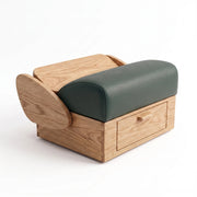 Sandila Deep Green Pedicure Footrest