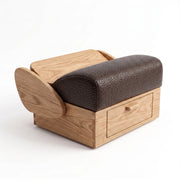 Sandila Deep Brown Pedicure Footrest