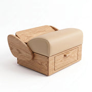 Sandila Beige Pedicure Footrest