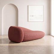 Seveny Terracotta Modern 3-Seater Sofa