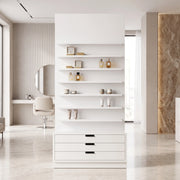 Sevesella White Salon Product Display Stand
