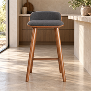 Sheftona Wooden Counter Stool