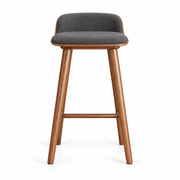 Sheftona Wooden Counter Stool