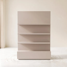 Shelpo Beige Salon Product Display Stand