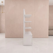 Shelponi White Salon Product Display Stand