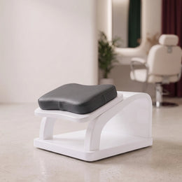 Showri Grey Pedicure Footrest