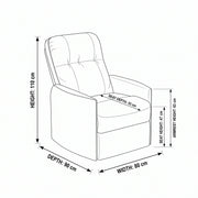 Silaniya Beige Pedicure Chair