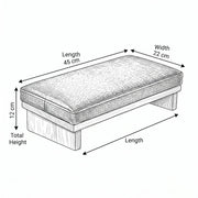 Siyara Brown Manicure Hand Rest