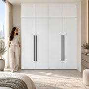 Solcario 4 Door Wooden Wardrobe