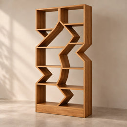 Spezzino Wooden Bookshelf