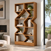 Spezzino Wooden Bookshelf