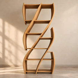 Springlora Wooden Bookshelf