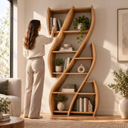 Springlora Wooden Bookshelf