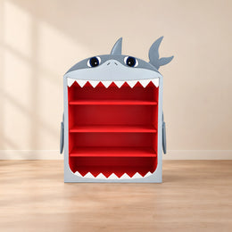 Sqqualo Shark Kids Bookcase