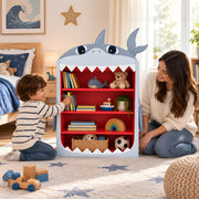 Sqqualo Shark Kids Bookcase