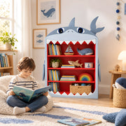 Sqqualo Shark Kids Bookcase