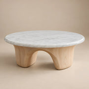 Starmona White Marble Coffee Table