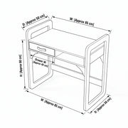 Stashu Kids Study Desk with Drawer