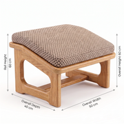 Stoolara Beige Pedicure Footrest
